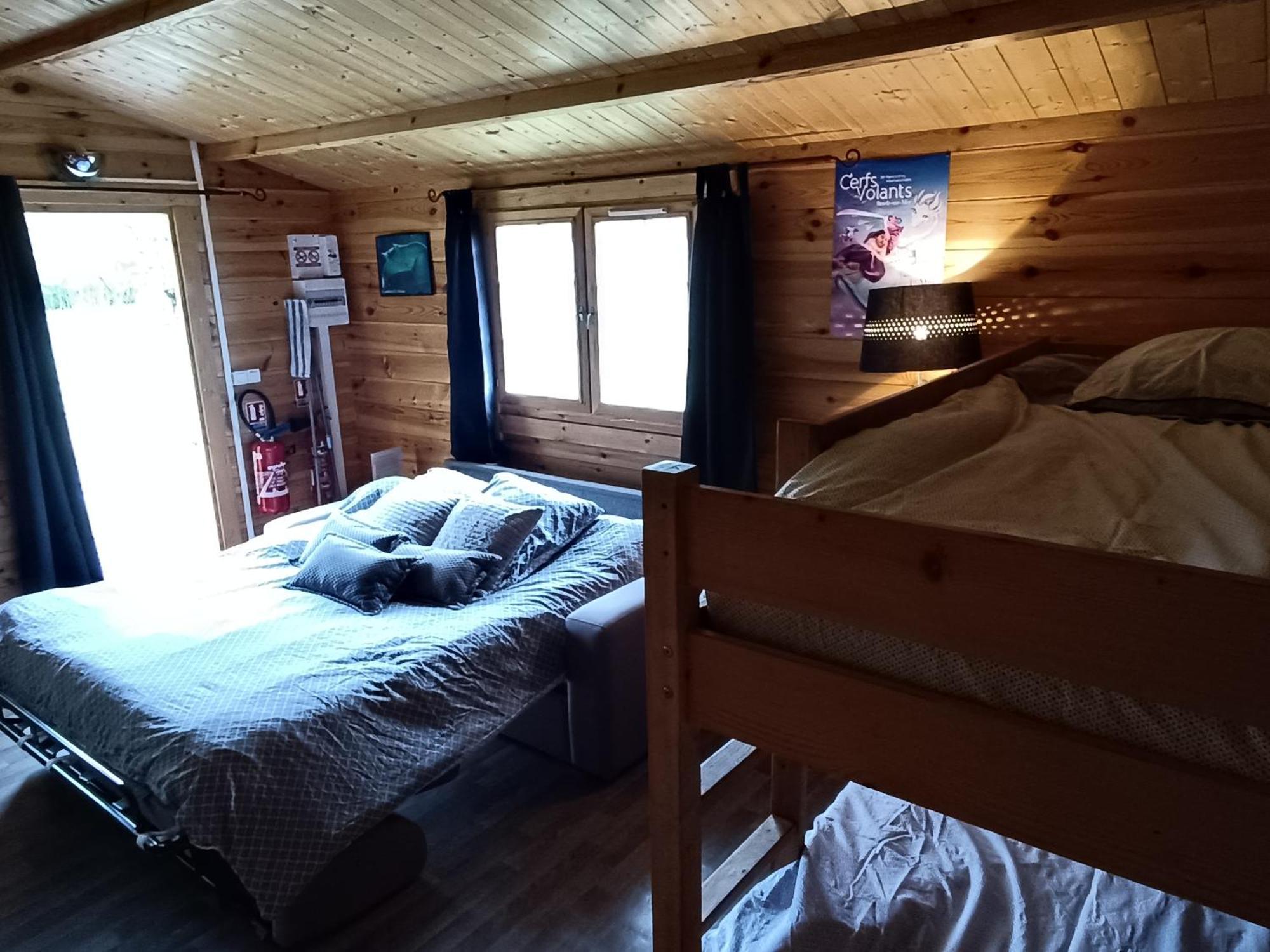 Gite Les Chalets Du Fliers Verton Meubles De Tourisme Classes 2 Etoiles Berck Zimmer foto